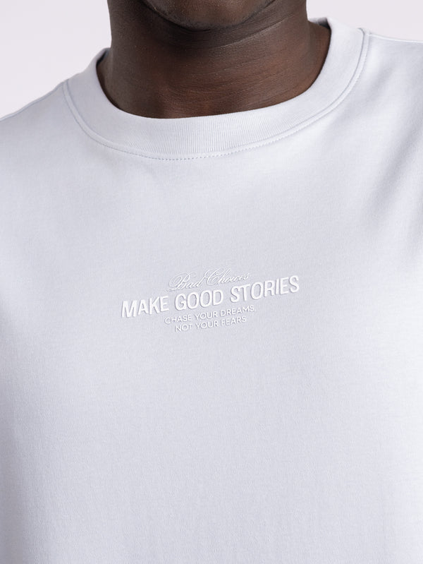 FASHION BASIC T-SHIRTS Light Blue / XXS