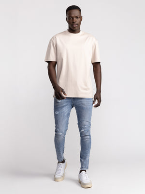 FASHION BASIC T-SHIRTS Stone / XXS