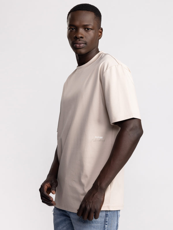 FASHION BASIC T-SHIRTS Stone / XXS