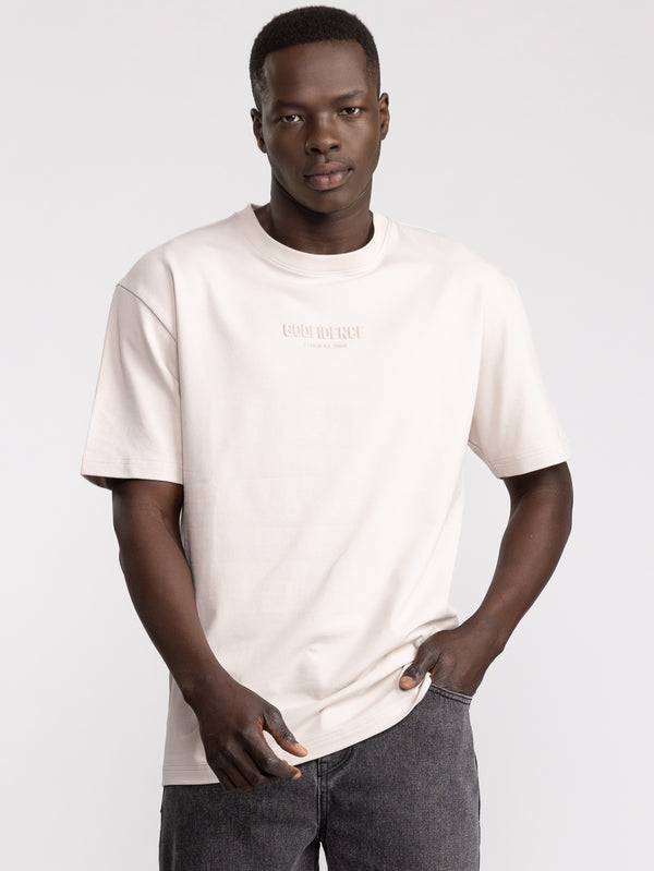 FASHION BASIC T-SHIRTS Stone / XXS