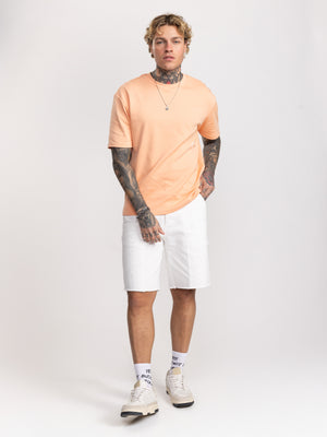 T-SHIRT OVER SIZE Peach / XXS