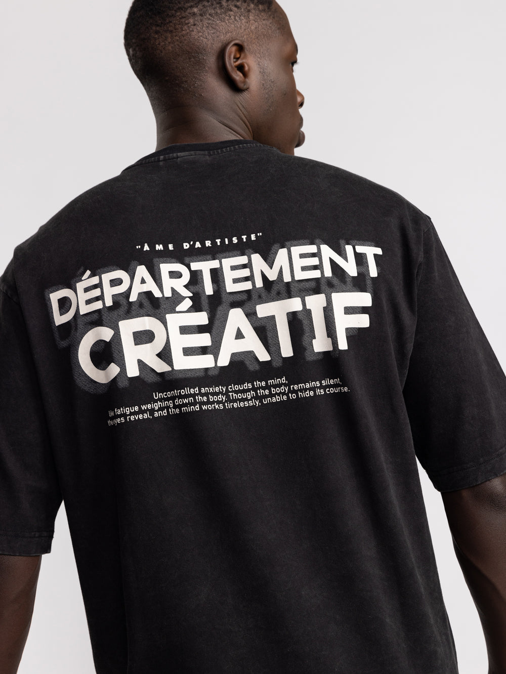 T-SHIRT OVER SIZE Black / XXS