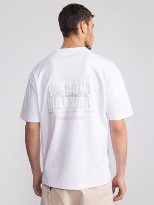 T-SHIRT OVER SIZE White / XXS