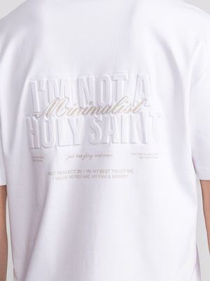 T-SHIRT OVER SIZE White / XXS