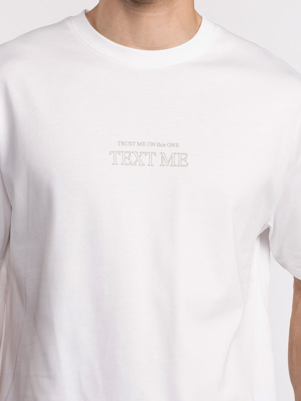 T-SHIRT OVER SIZE White / XXS
