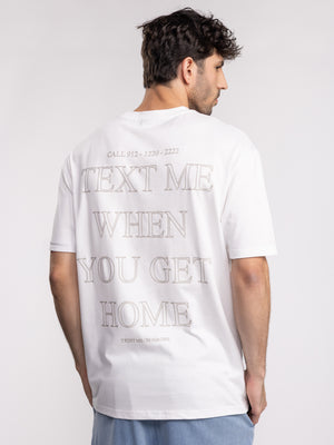 T-SHIRT OVER SIZE White / XXS