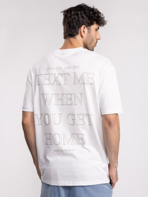 T-SHIRT OVER SIZE White / XXS