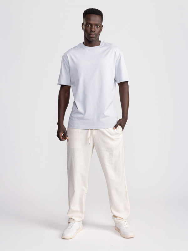 T-SHIRT OVER SIZE Light Blue / XXS