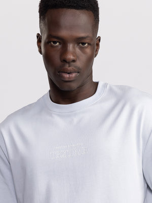 T-SHIRT OVER SIZE Light Blue / XXS
