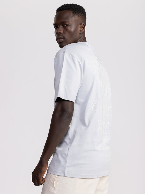 T-SHIRT OVER SIZE Light Blue / XXS
