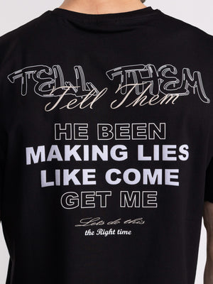 FASHION T-SHIRT Black / XXS