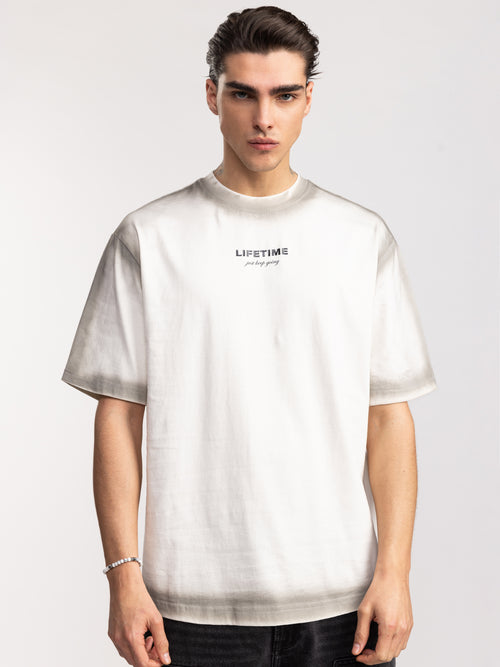 T-SHIRT OVER SIZE Off-White / XXS