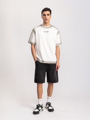 T-SHIRT OVER SIZE Off-White / XXS