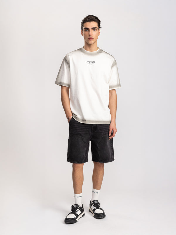 T-SHIRT OVER SIZE Off-White / XXS