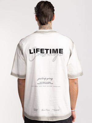 T-SHIRT OVER SIZE Off-White / XXS