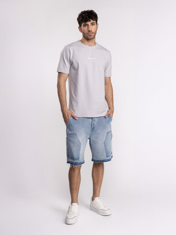 FASHION T-SHIRT Light Gray / XXS