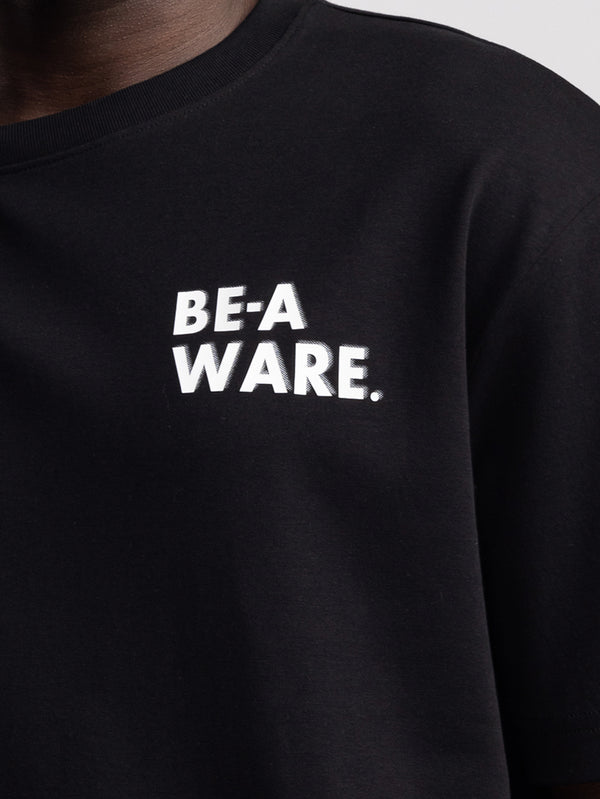 T-SHIRT OVER SIZE Black / XXS