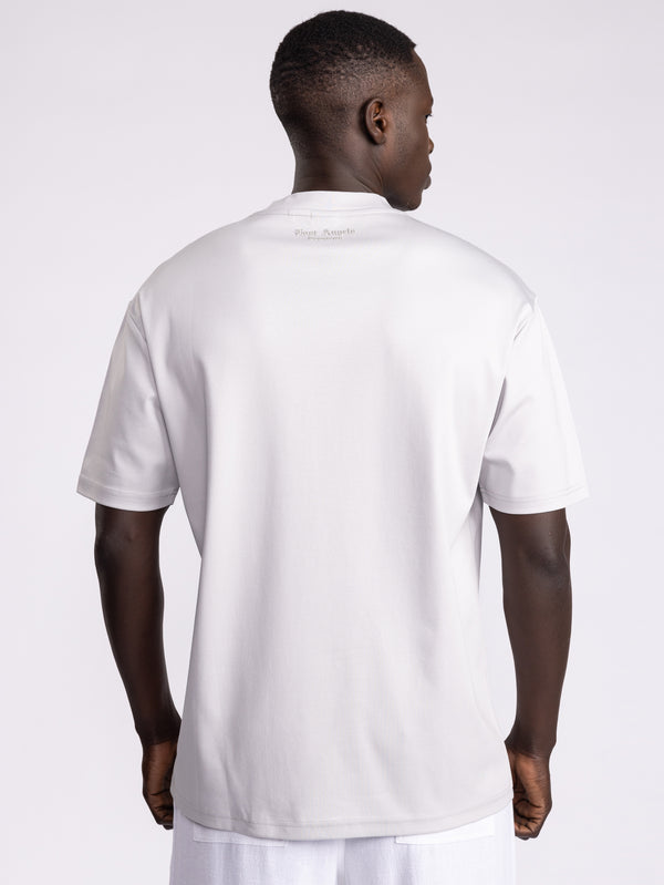 FASHION BASIC T-SHIRTS Light Gray / XXS