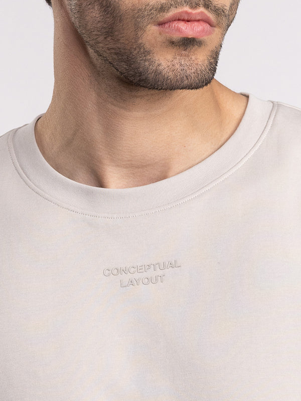 FASHION BASIC T-SHIRTS Stone / XXS