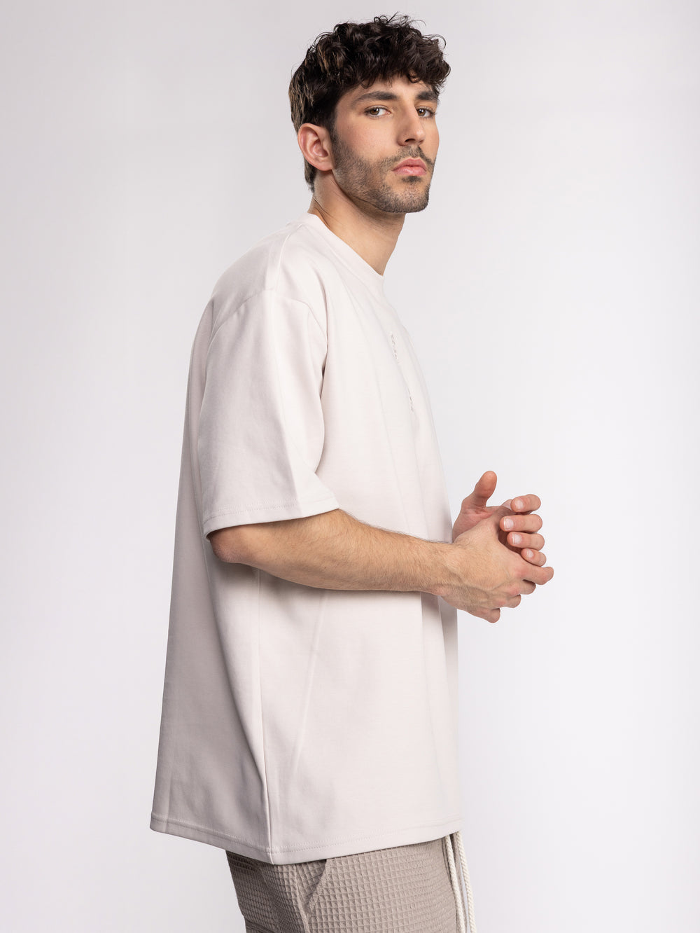FASHION BASIC T-SHIRTS Stone / XXS