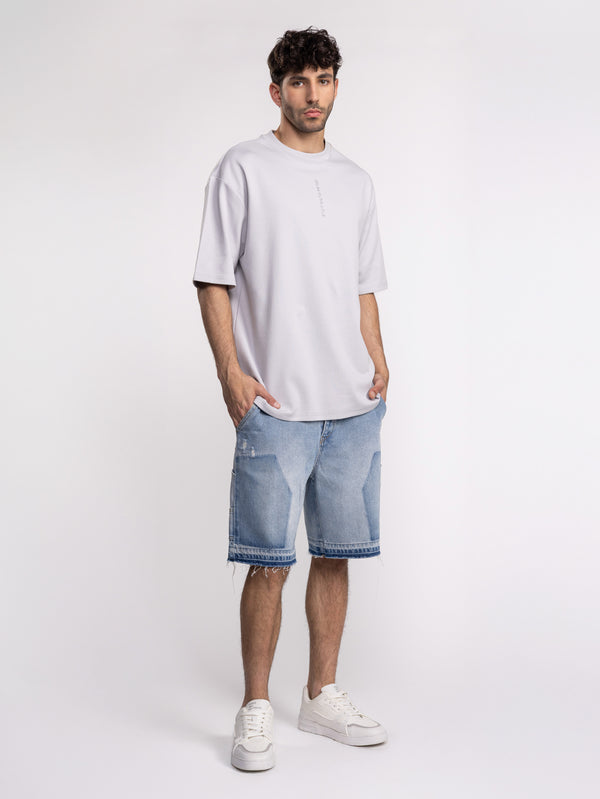 FASHION BASIC T-SHIRTS Light Gray / XXS