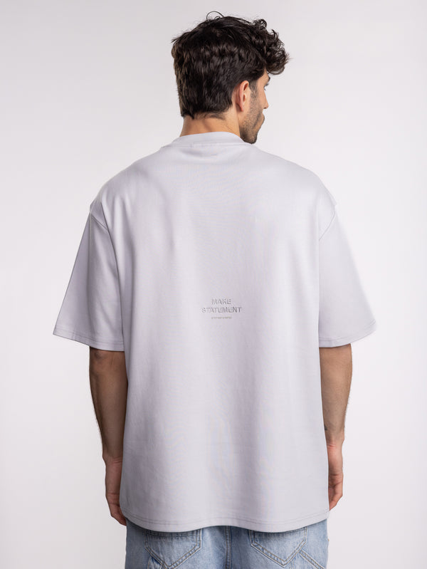 FASHION BASIC T-SHIRTS Light Gray / XXS
