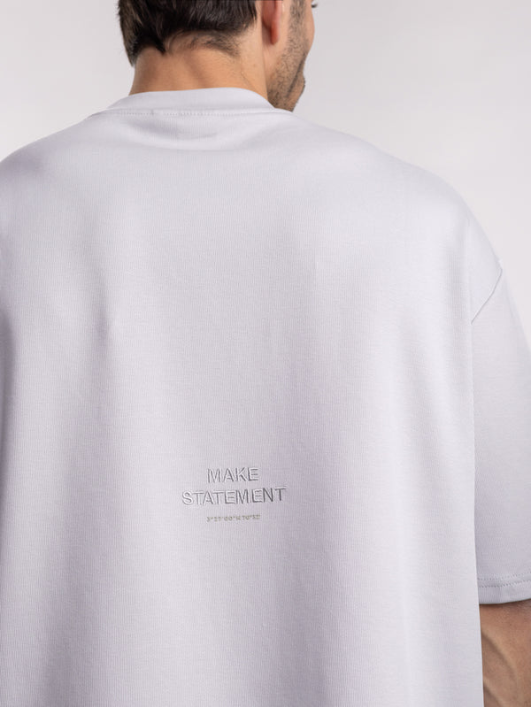FASHION BASIC T-SHIRTS Light Gray / XXS