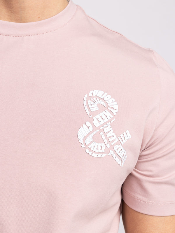 FASHION T-SHIRT Smoky Pink / XXS