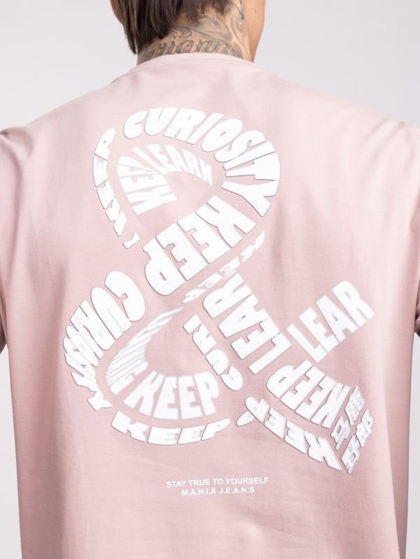 FASHION T-SHIRT Smoky Pink / XXS