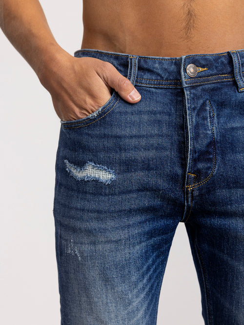 FASHION JEANS Blue / 38
