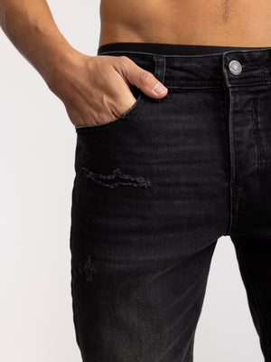 FASHION JEANS Black / 38