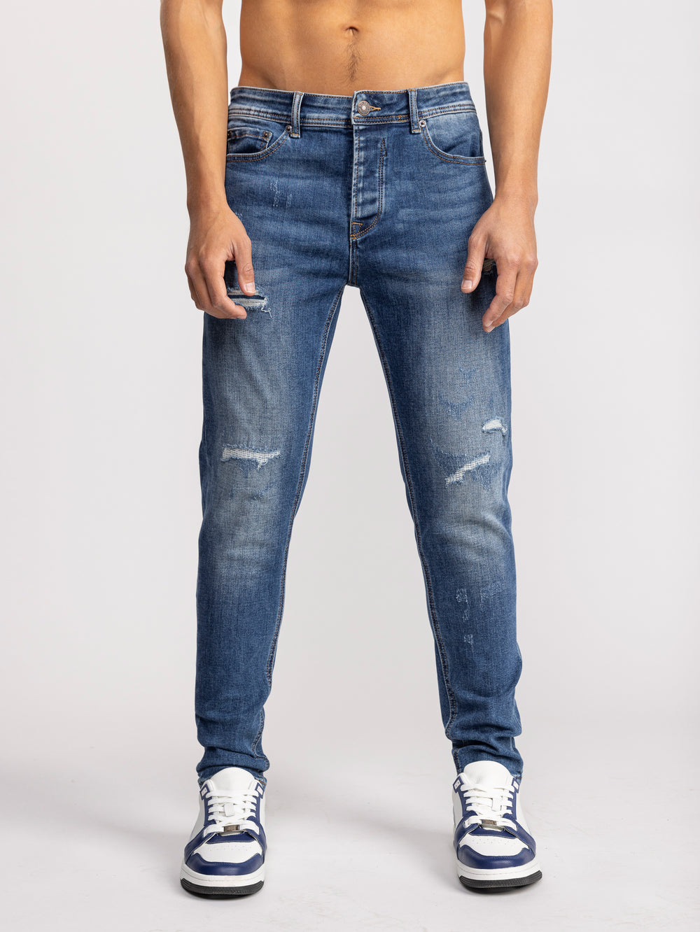 FASHION JEANS Blue / 38