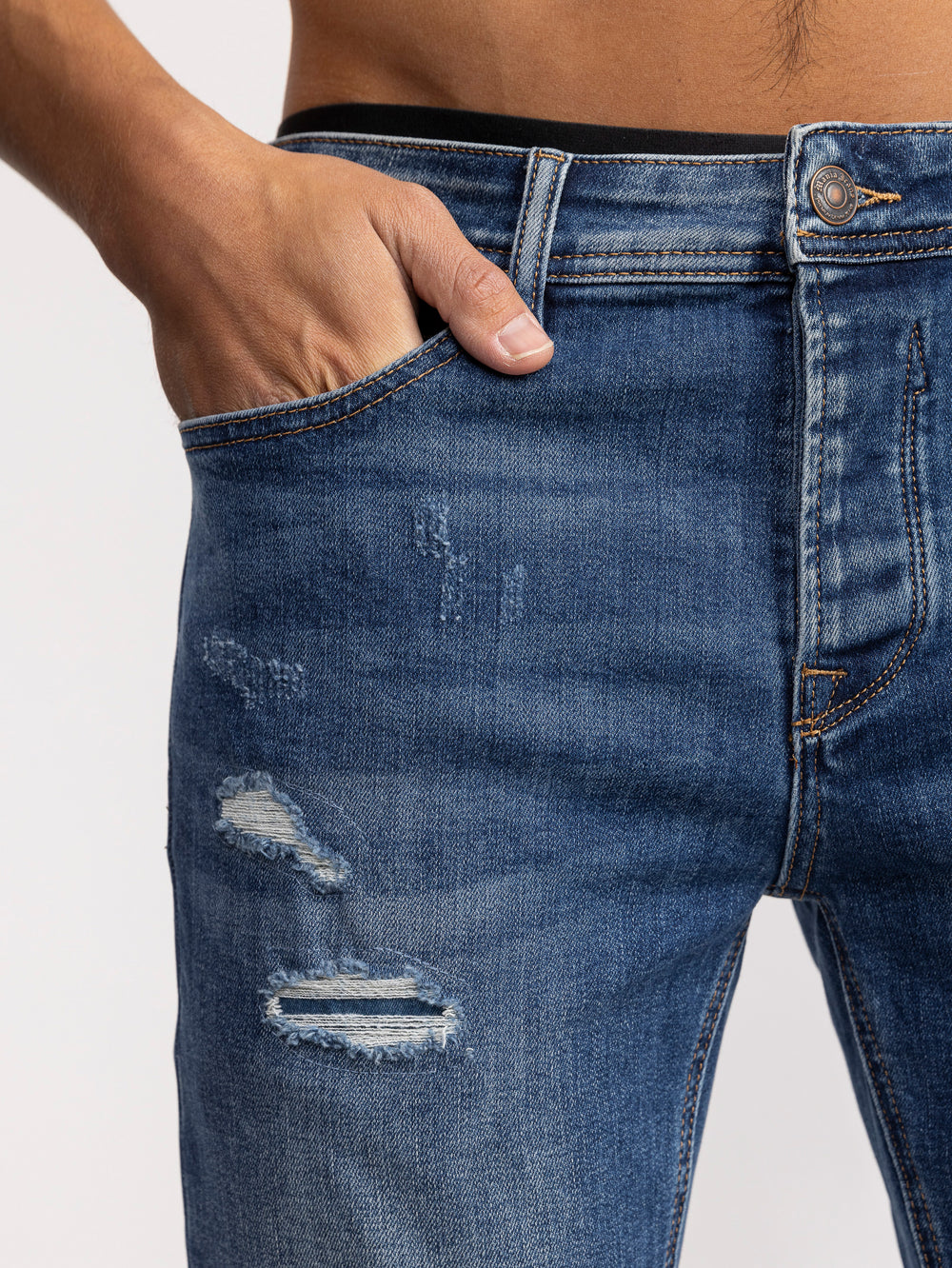 FASHION JEANS Blue / 38