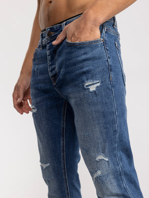 FASHION JEANS Blue / 38