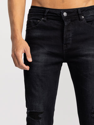 FASHION JEANS Black / 38