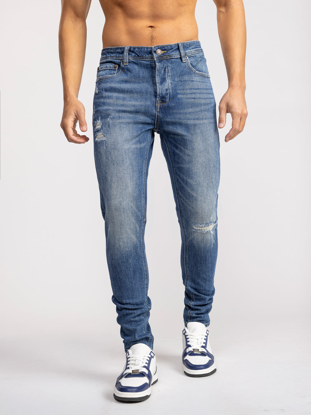 FASHION JEANS Blue / 38