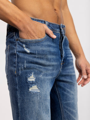 FASHION JEANS Blue / 38