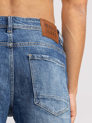 FASHION JEANS Blue / 38