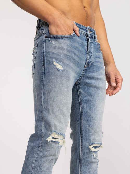 FASHION JEANS Blue / 38