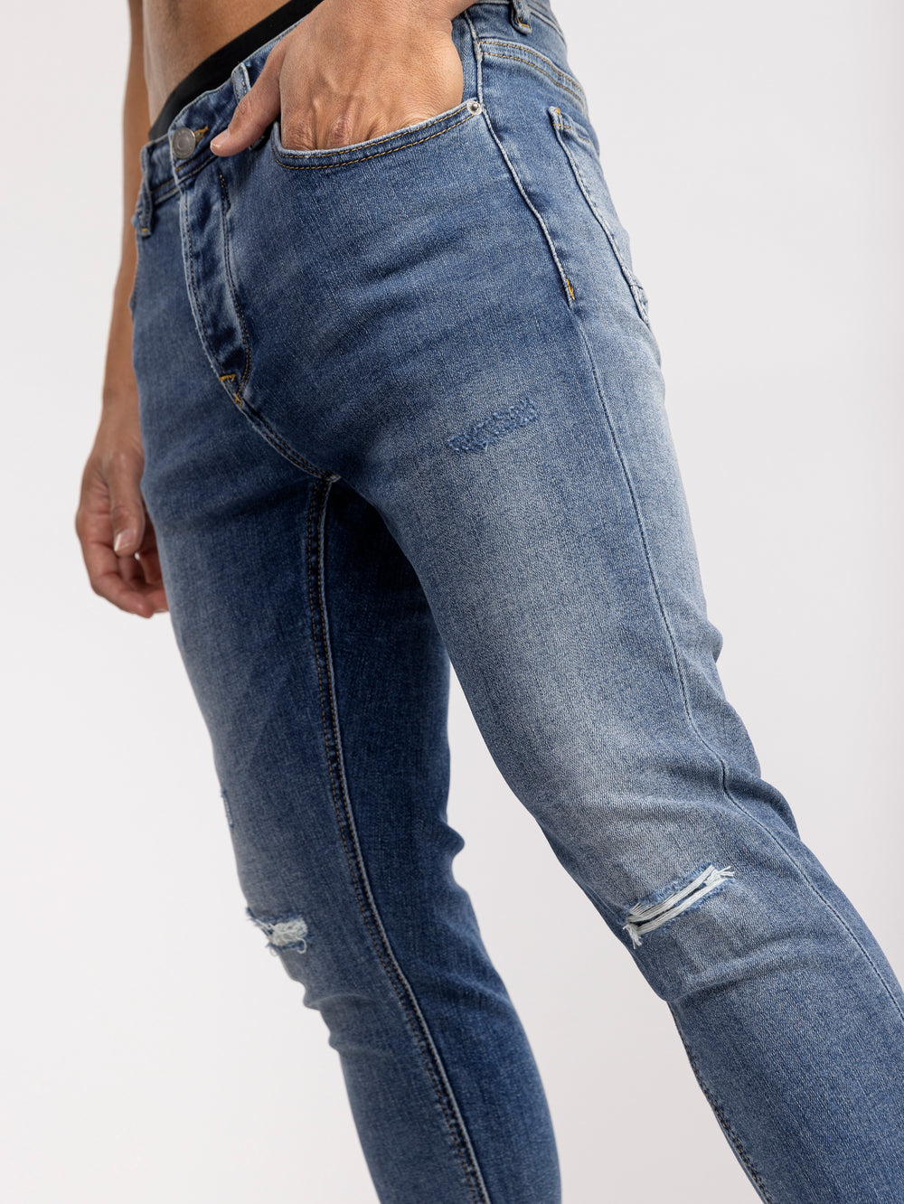 FASHION JEANS Blue / 38