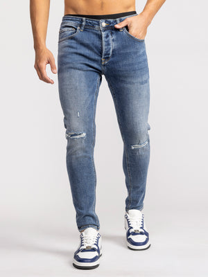 FASHION JEANS Blue / 38