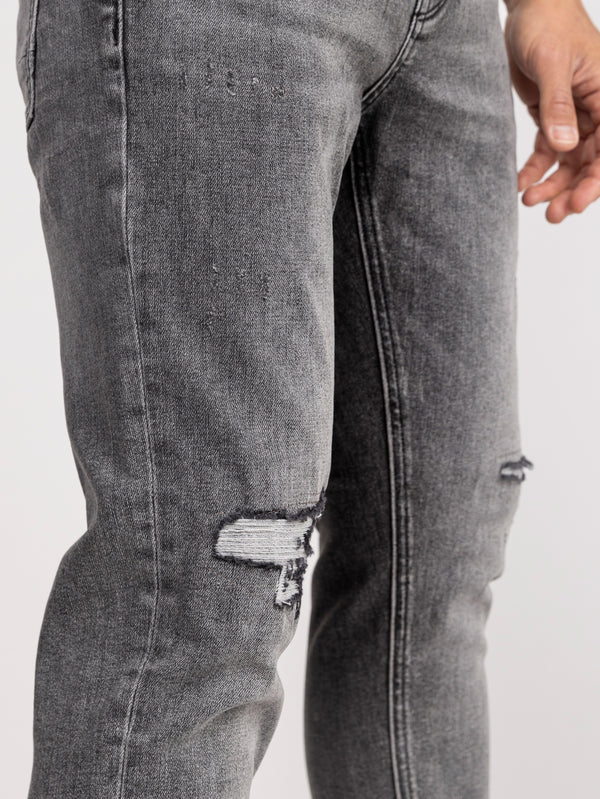FASHION JEANS Gray / 38
