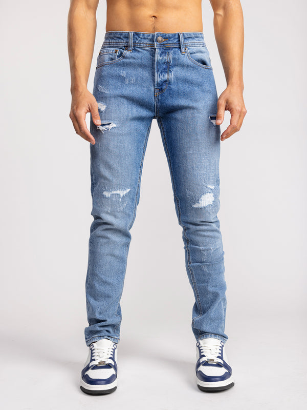 FASHION JEANS Blue / 38
