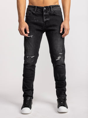 FASHION JEANS Black / 38