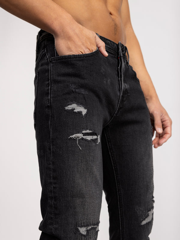 FASHION JEANS Black / 38