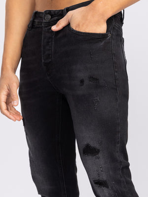 FASHION JEANS Black / 38