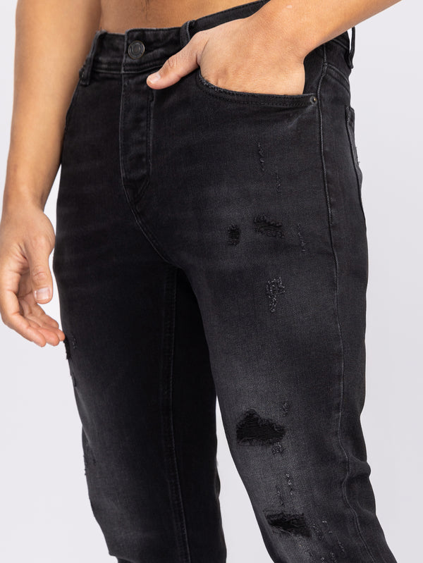 FASHION JEANS Black / 38