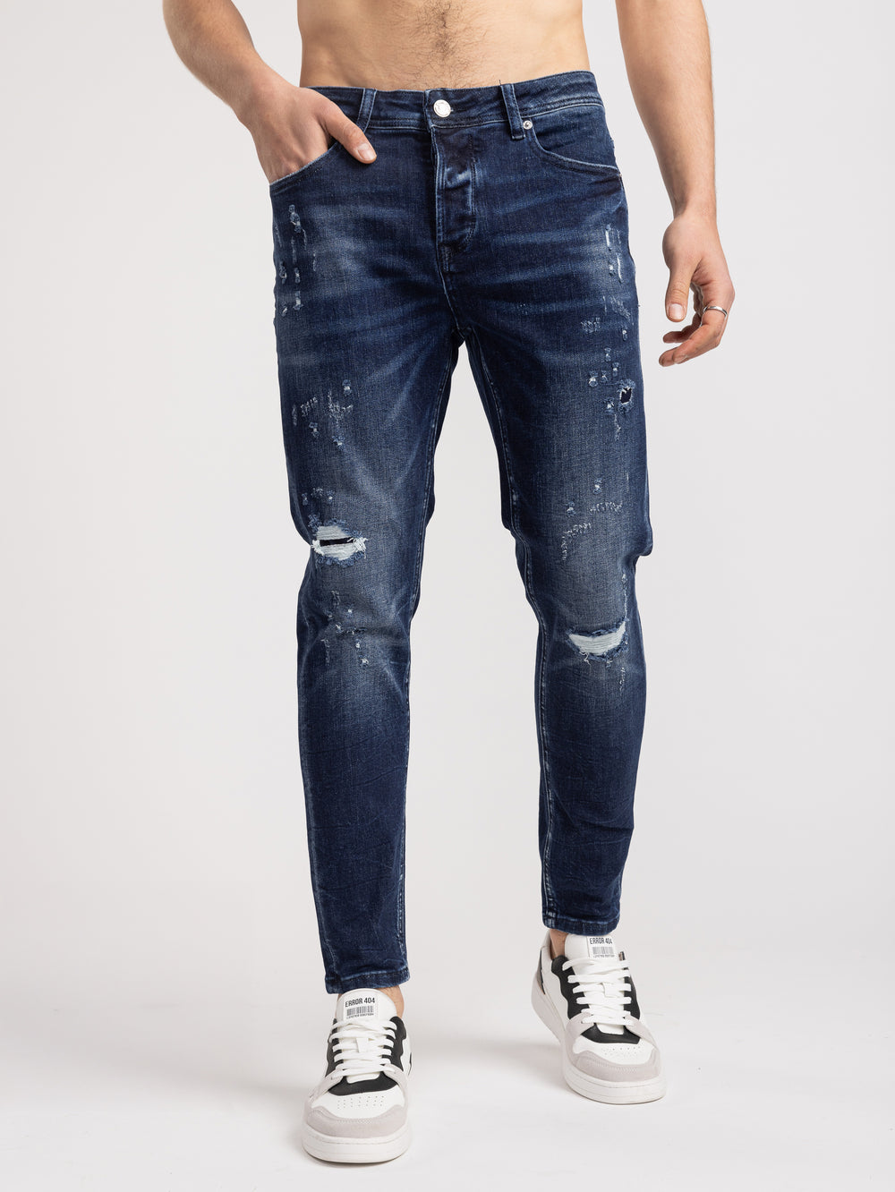 FASHION JEANS Dark Blue / 38