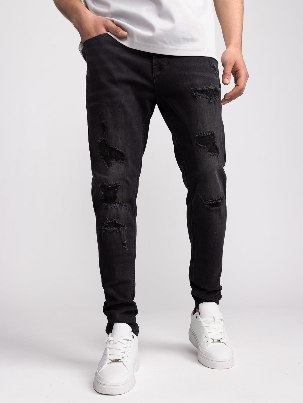 FASHION JEANS Black / 38