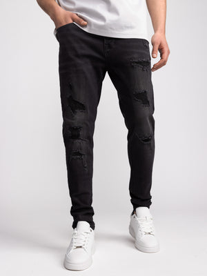 FASHION JEANS Black / 38